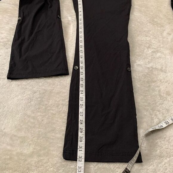 Eddie Bauer Pants Women 10 Hiking Rip stop Blakely Fit Roll up Stretch - Picture 3 of 8